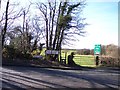 Road junction at Manley