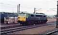 Class 86 at Carstairs, 1981