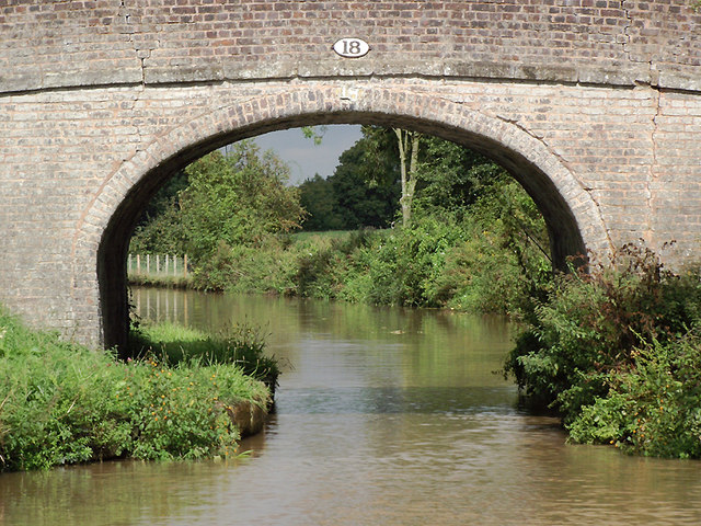 Canal bridge near Wimboldsley, Cheshire