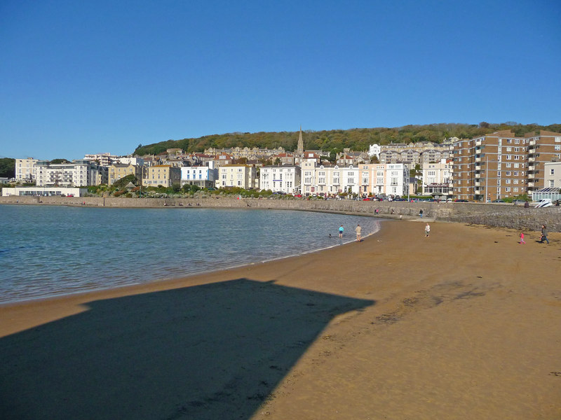 Weston-Super-Mare - Marine Lake Beach © Chris Talbot :: Geograph ...