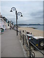 Lamppost on marine parade