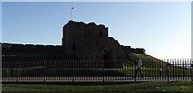 NZ3769 : Tynemouth Castle by Christine Westerback