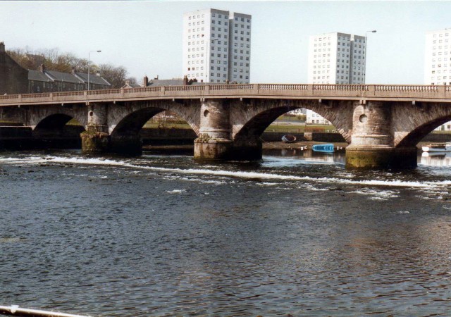 Old Bridge over the River Leven at Dumbarton