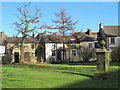 Green north of Hexham Abbey