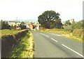 Approaching Chirbury from the southeast in 1985