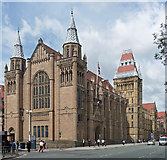 SJ8496 : Whitworth Hall, Oxford Road, Manchester by Stephen Richards
