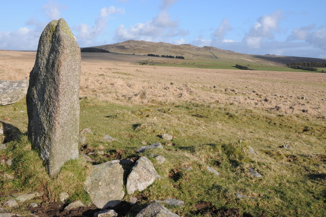 Standing stone on Steping Hill