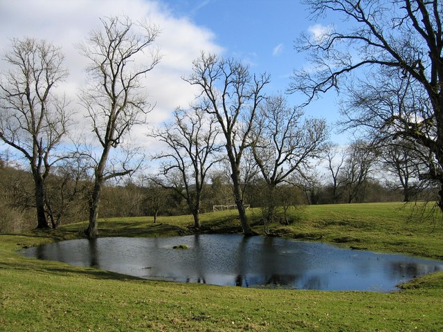 Pond near St Peter's Church, Newbrough