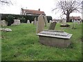 Small tomb in the churchyard