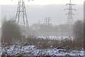 Pylons on the Aylestone Meadows