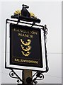 Hangleton Manor pub sign