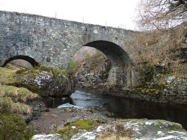 Bridge of Etteridge over the River Truim © Peter Bond cc-by-sa/2.0 ...