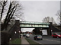 A rail bridge on Thorne Road