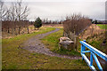 The footpath from Hall Lane to Maypole Farm