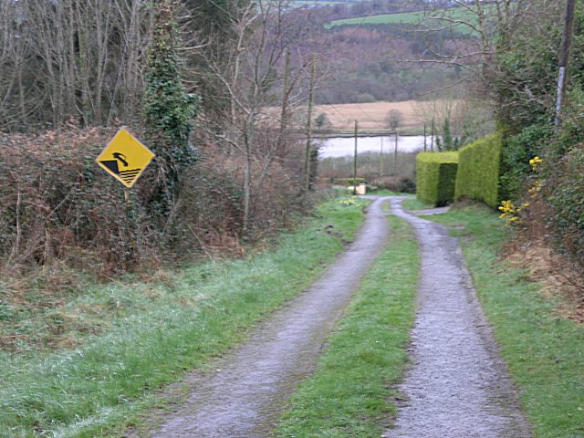 Curious sign on country road