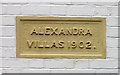 Alexandra Villas sign Albert Road