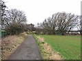 The path to Holywell Pond