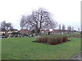 New Wortley Cemetery - viewed from Grasmere Road