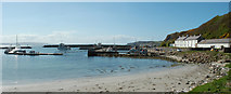 D1451 : Rathlin Harbour, Church Bay, Rathlin Island by Donald MacDonald