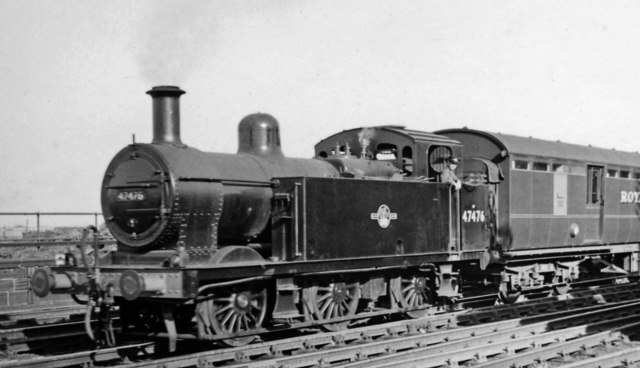 Fowler 3F 0-6-0T at Derby, turning Royal... © Ben Brooksbank ...