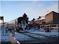 Train to Alloa, Ladysneuk Road Level Crossing, Causewayhead, Stirling