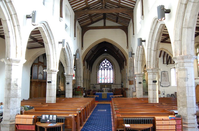 Interior St Marys Church Chilham © Julian P Guffogg Geograph