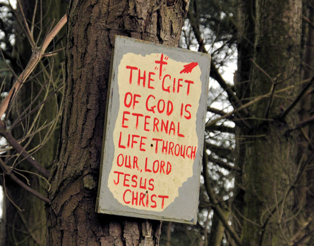 Biblical message near Ballynahinch