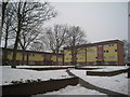 Chapel Court in the snow