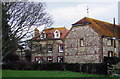 Flint houses, Bishopstone, East Sussex