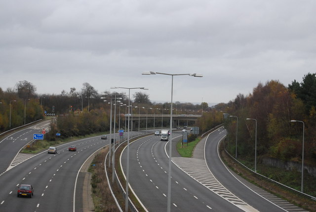 Junction 11, A23 / M23 © N Chadwick :: Geograph Britain And Ireland