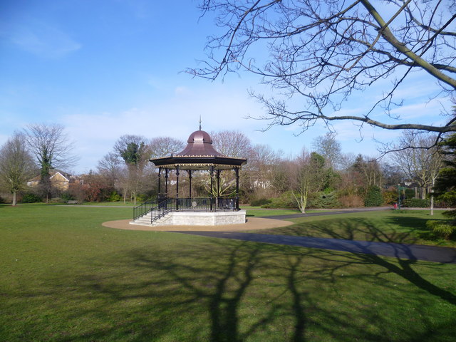 Bandstand in Central Park, Dartford © Marathon :: Geograph Britain and ...