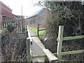 A path leading to Station Road, Rossington