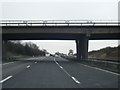 M6 southbound passes under Eccleshall Road