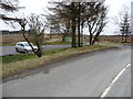 SO1486 : Part of Block Wood car park near the Kerry Ridgeway by Jeremy Bolwell