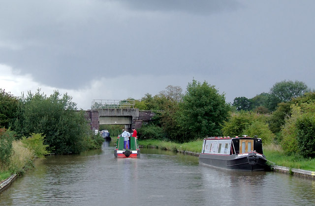 Middlewich Branch Canal near Aston juxta... © Roger D Kidd cc-by-sa/2.0 ...