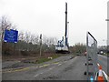 Construction work along Irishtown Road, Omagh