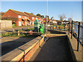 Flood wall, Reedham