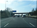 M42 passes under Friday Lane