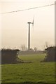 ST0216 : Mid Devon : Wind Turbine by Lewis Clarke