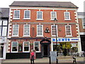 SO9570 : Bromsgrove High Street  The Red Lion & Blunts Shoes by Roy Hughes