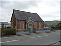 Old redbrick chapel on the outskirts of Machynlleth