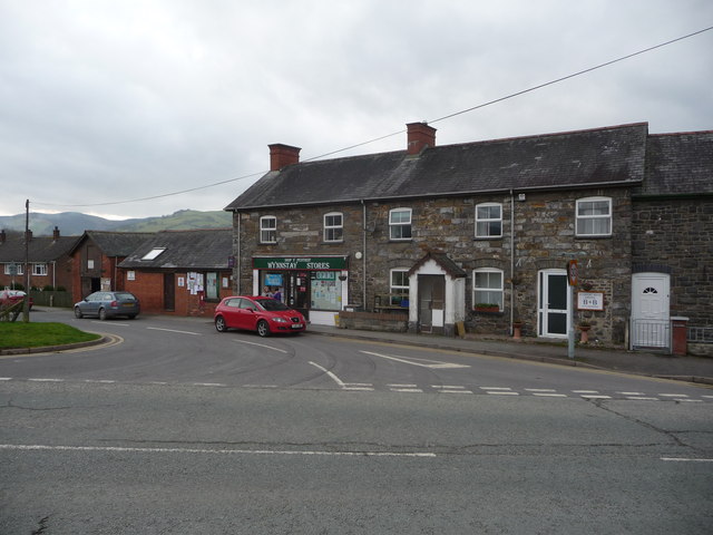 Wynnstay Stores In Llanbrynmair © Jeremy Bolwell :: Geograph Britain 