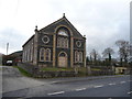 SN9597 : Peniel, Carno Welsh Calvinistic Methodist chapel by Jeremy Bolwell