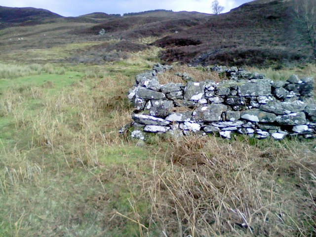 Ruin by Loch Tarff