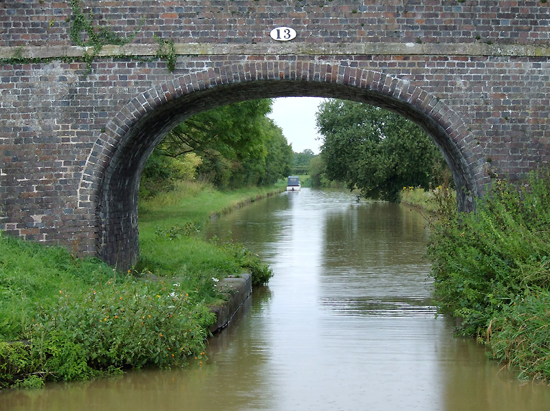 Eardswick Hall Bridge near Church... © Roger D Kidd :: Geograph Britain ...