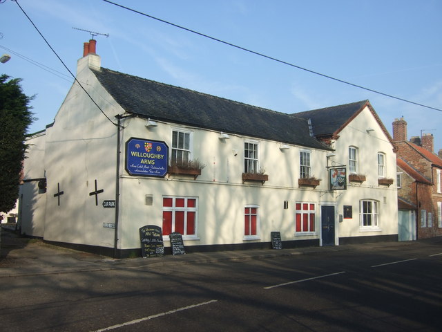 Willoughby Arms, Leadenham © JThomas cc-by-sa/2.0 :: Geograph Britain ...