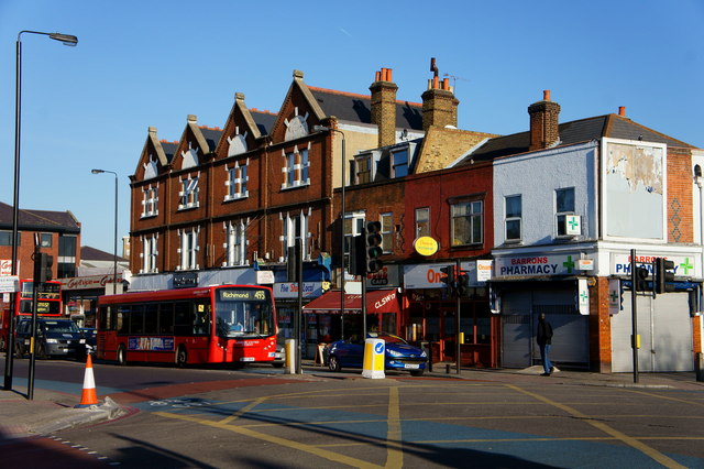 Road Junction at Tooting