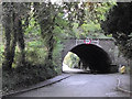 Nantwich Road goes under the canal at Middlewich