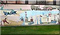 SJ9295 : Denton Mural (3 of 10) by Gerald England