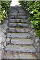 Steps, leading up Gallow Hillock